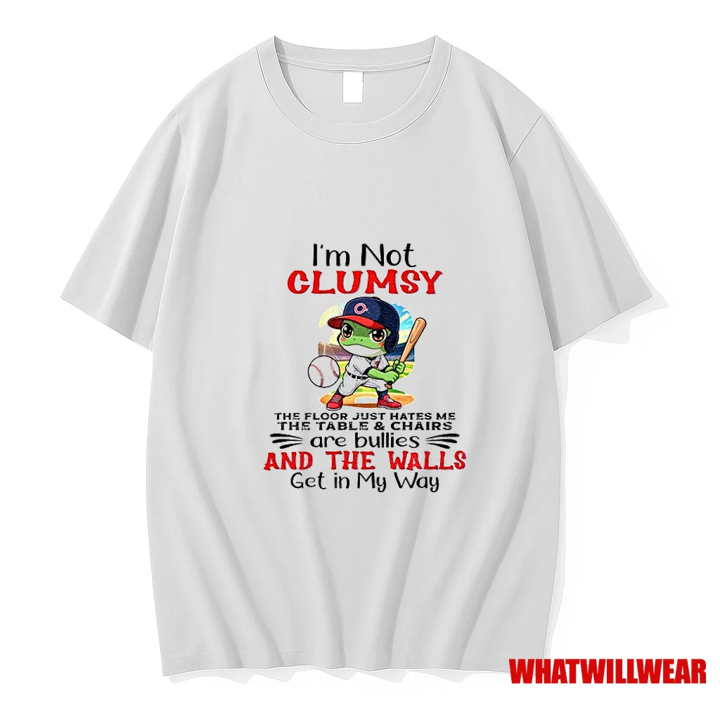 Frog Im Not Clumsy Just The Floor Hates Me The Table Chairs Are Bullies And The Walls Get In My Way Shirts