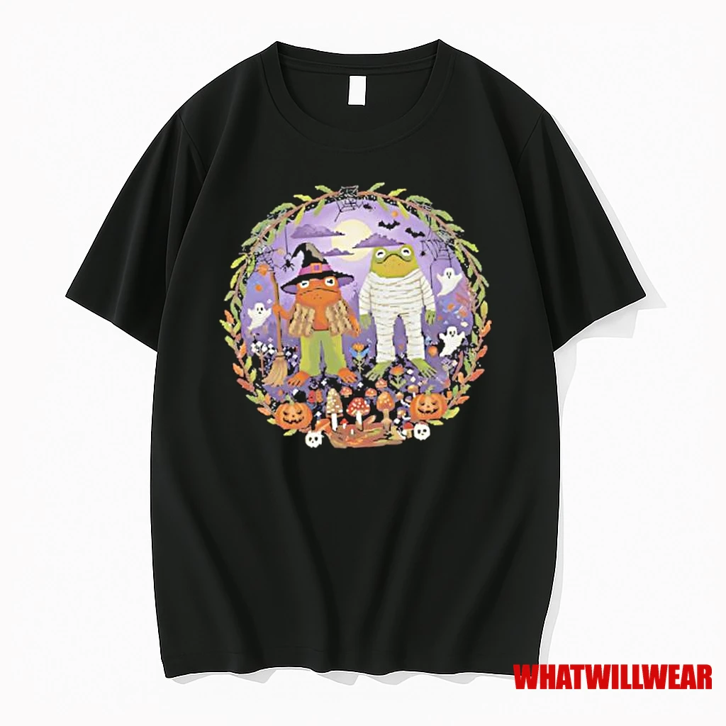 Frog And Toad Halloween Ii Graphic Shirts
