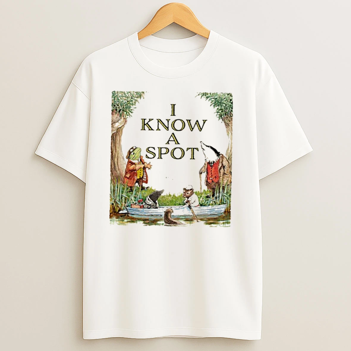 Frog And Toad I Know A Spot T Shirts