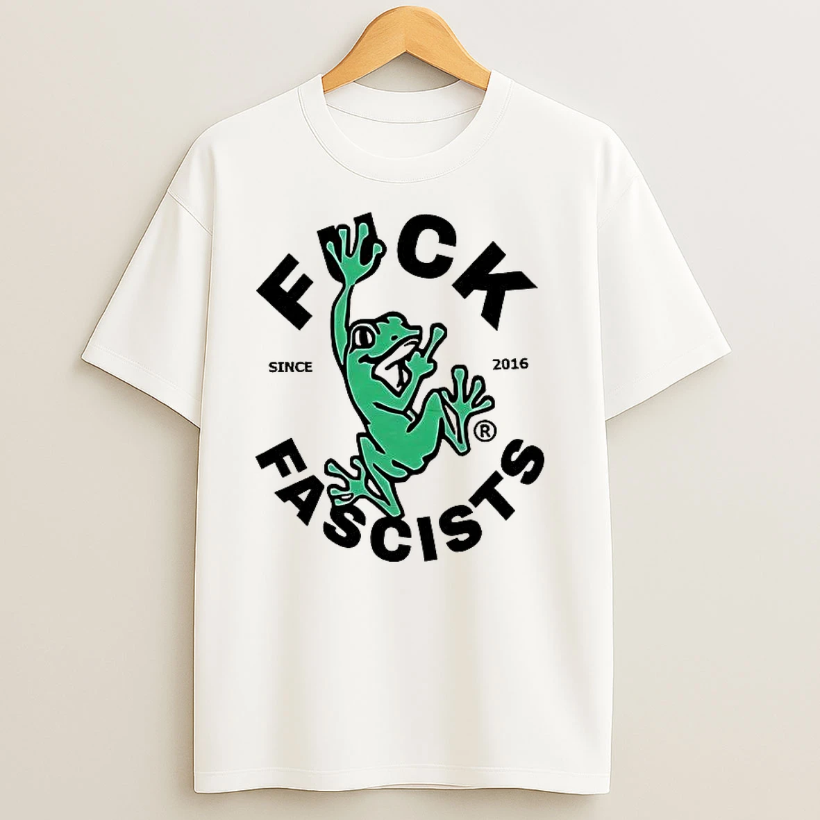 Frog Fuck Fascists Since 2016 T Shirts