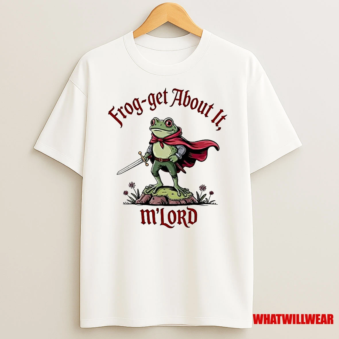 Frog Get About It Mlord Medieval Frog Knight Shirts