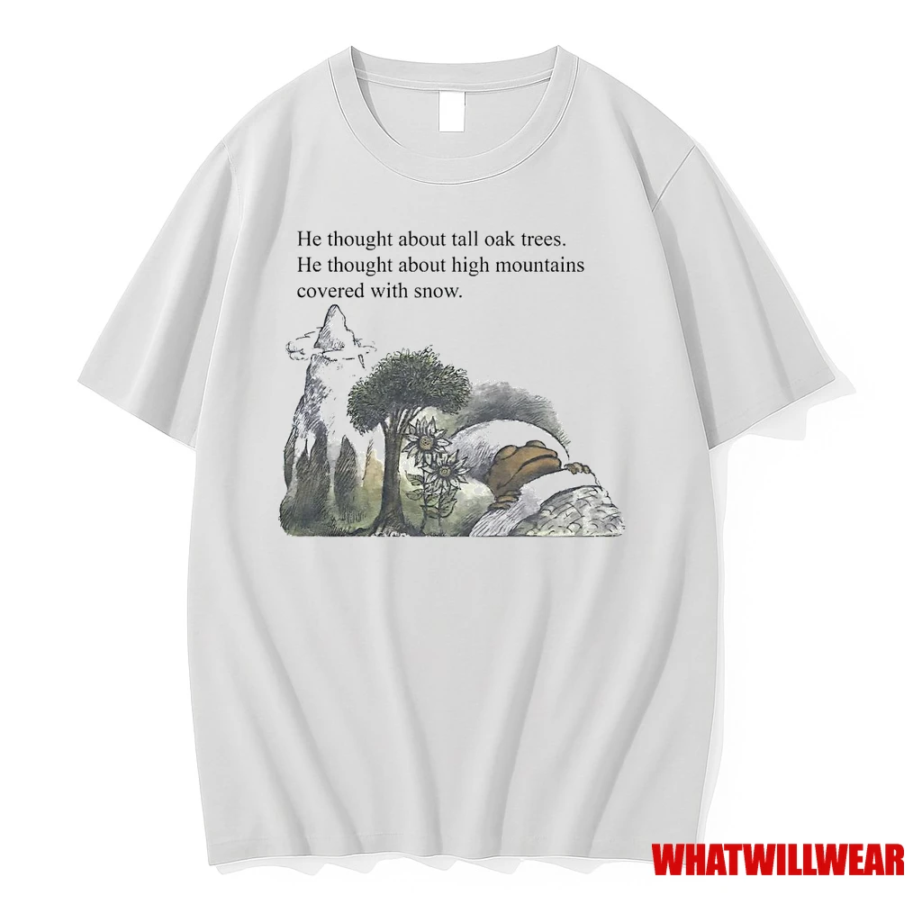 Frog He Thought About Tall Oak Trees Shirts