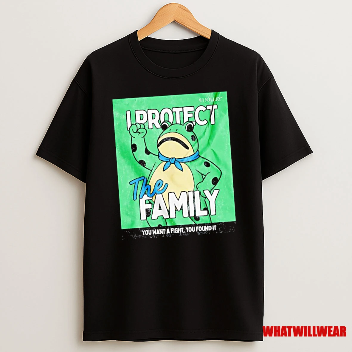 Frog I Protect The Family You Want A Fight You Found It Shirts