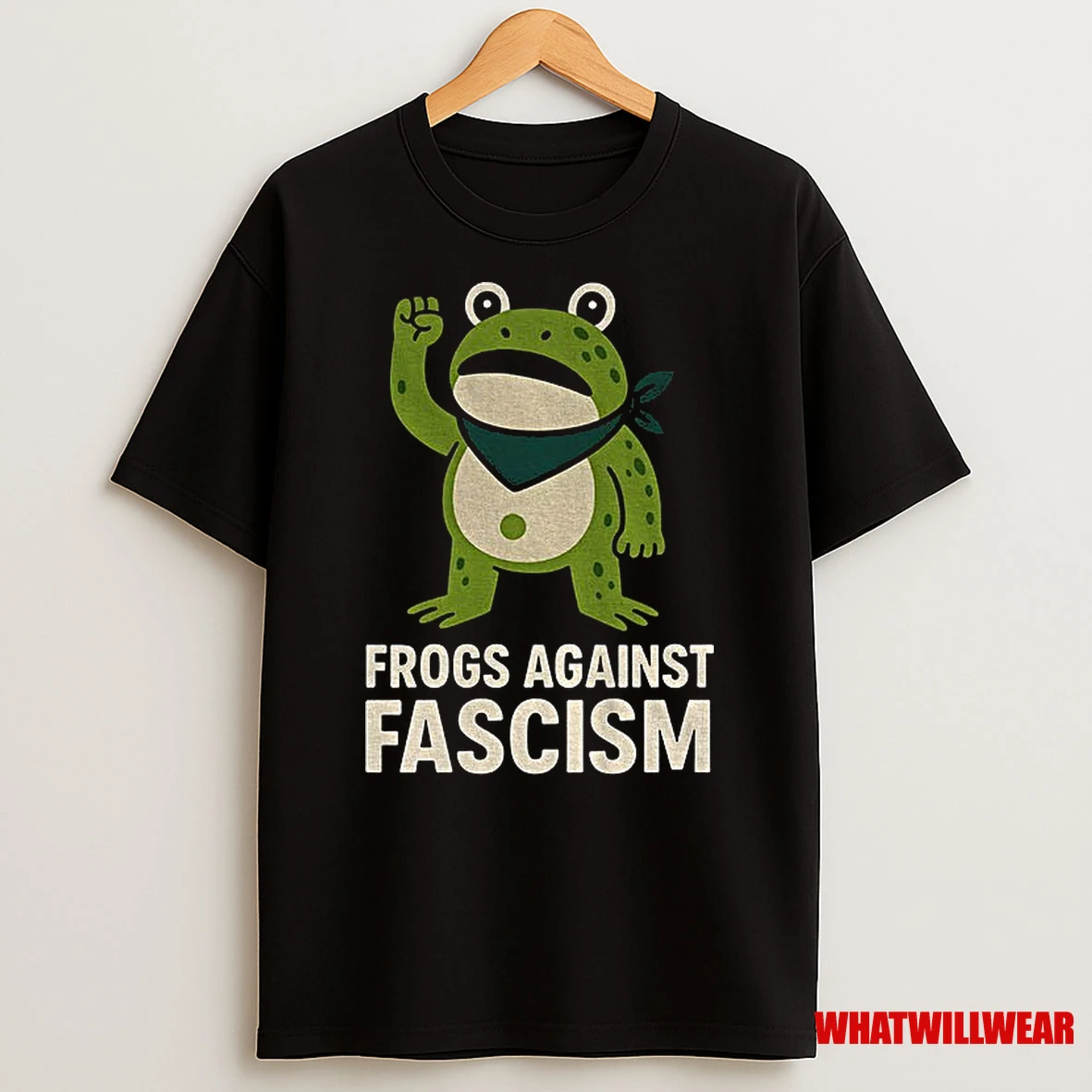 Frogs Against Fascism Anti Fascist Political Shirts