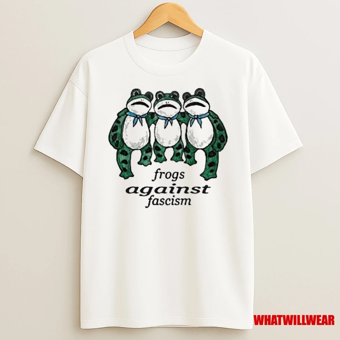 Frogs Against Fascism In Portland Shirts