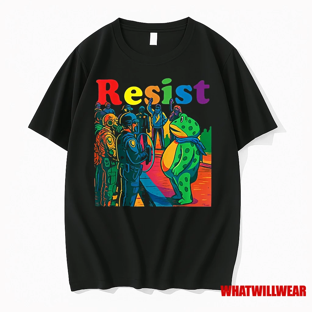 Frogs Resist Portland Frog Protest Vintage Activist Freedom Shirts