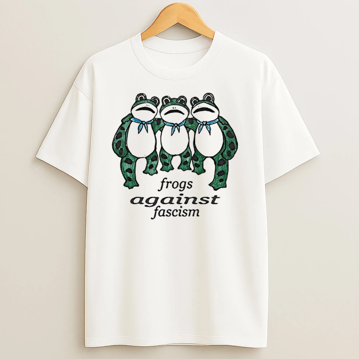 Frogs Against Fascism T Shirts