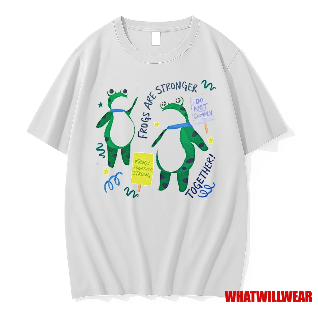 Frogs Are Stronger Frogs Together Strong Portland Frogs Protest Shirts