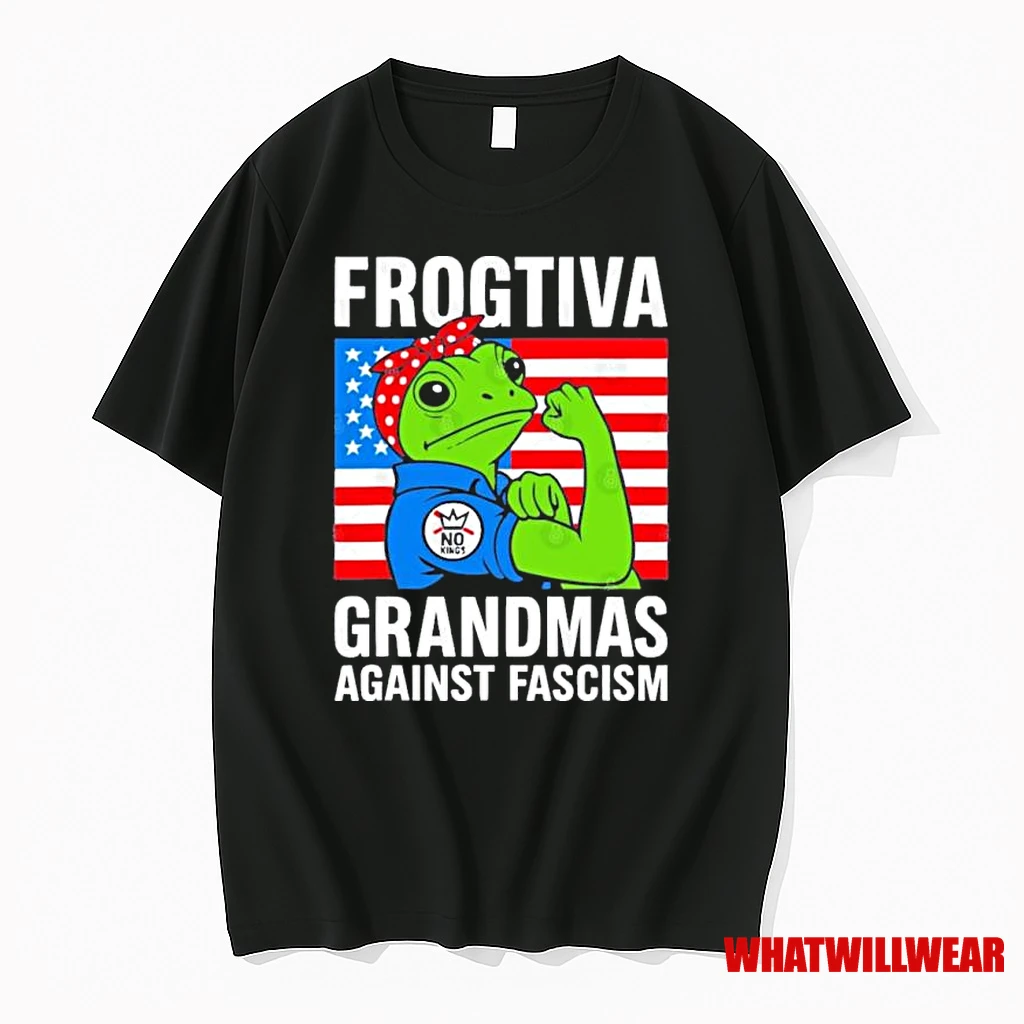 Frogtifa Grandmas Against Fascism Shirts
