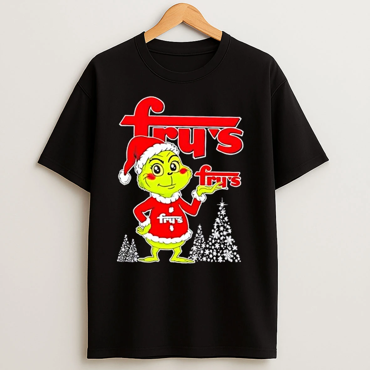 Frys And Grinchmas Christmas Tree T Shirts
