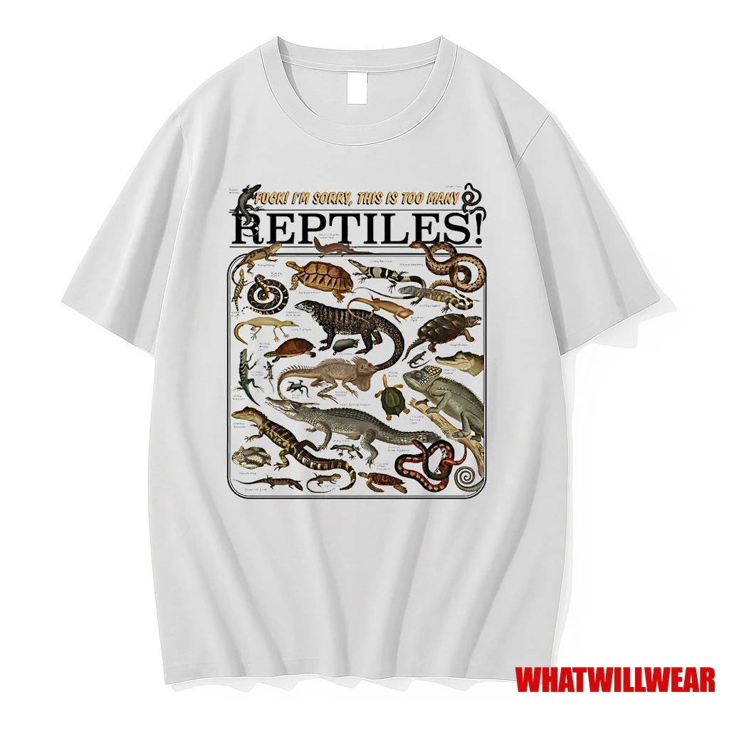 Fuck Im Sorry This Os Too Many Reptiles Shirts