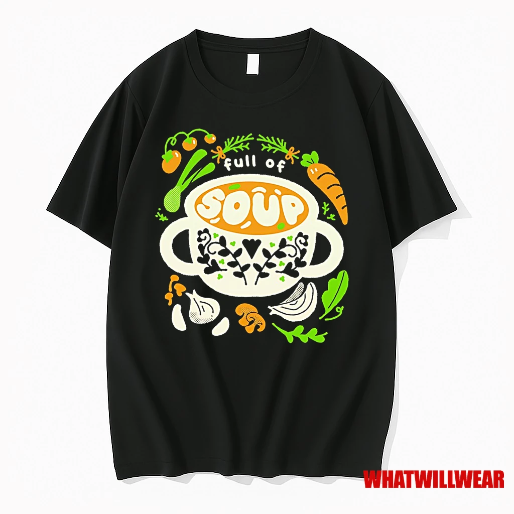 Full Of Soup Vegetable Carrot Shirts