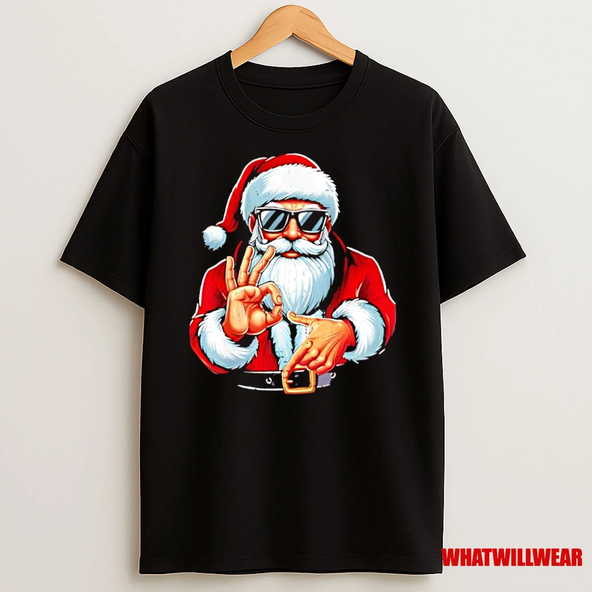 Funny Six Seven 6 7 Meme Santa Christmas Shirts