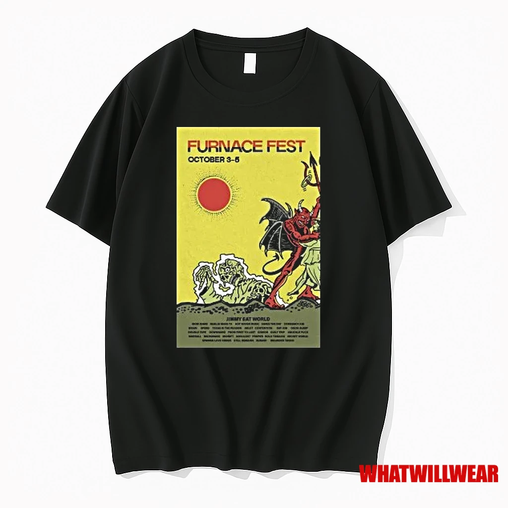Furnace Fest Day 1 Jimmy Eat World Birmingham Al 2025 Shirts
