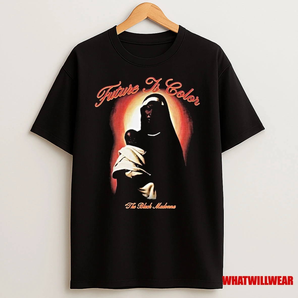 Future Is Color Black Madonna Shirts