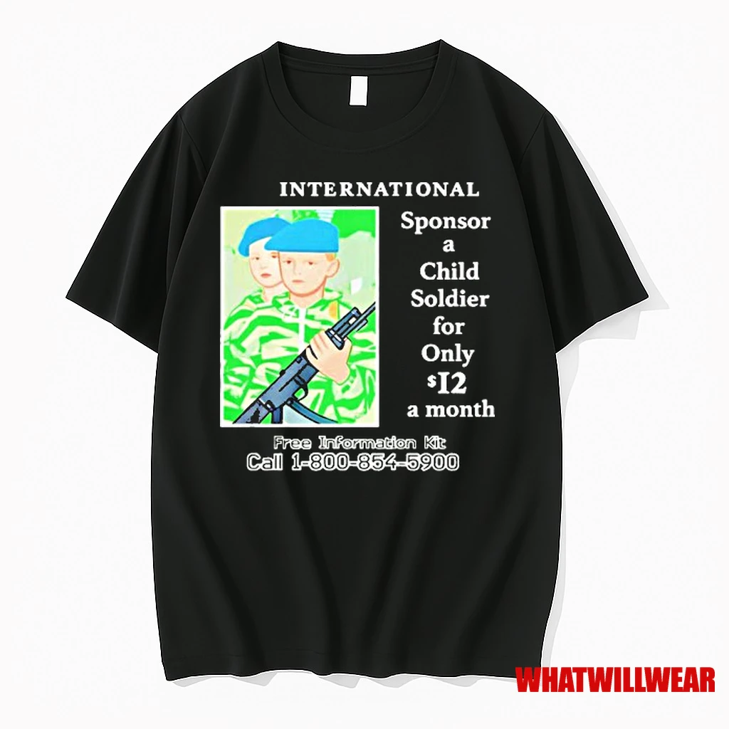 G59 Sponsor A Child Soldier International Sponsor A Child Soldier For Only 12 A Month Free Information Kit Call 1 800 854 5900 Shirts