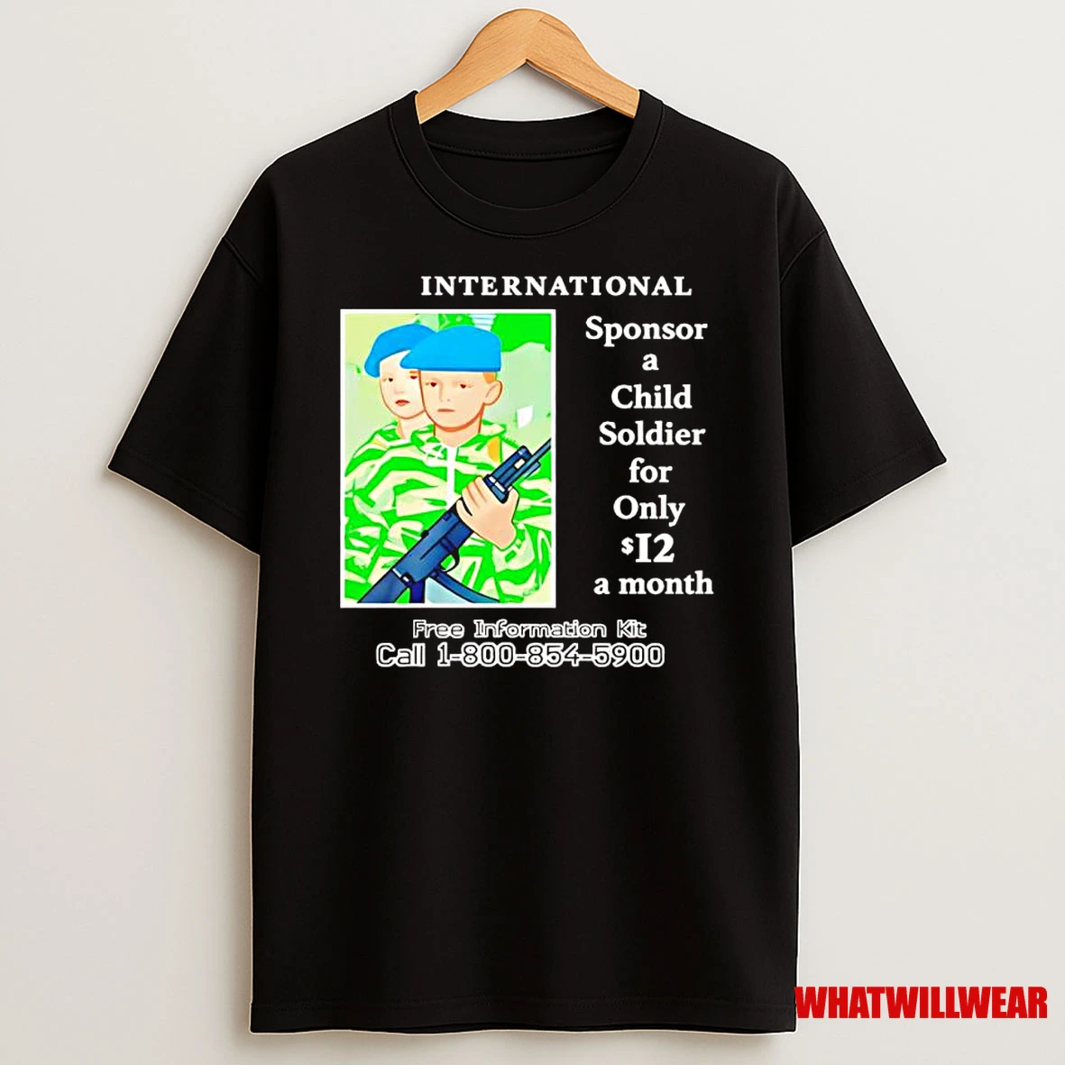 G59 Sponsor A Child Soldier International Sponsor A Child Soldier Shirts