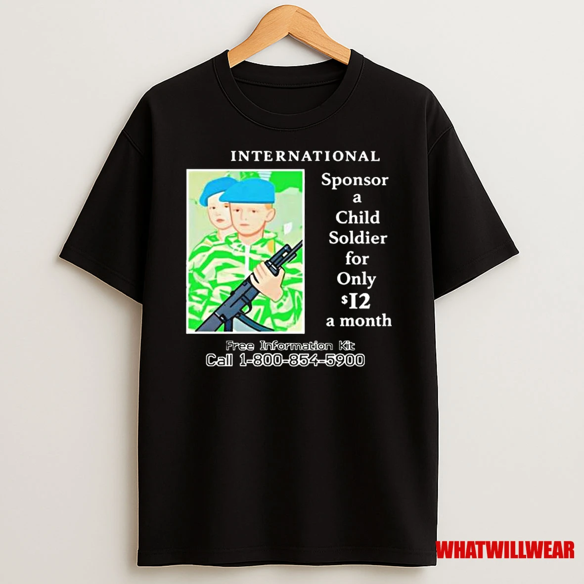G59 Sponsor A Child Soldier Shirts