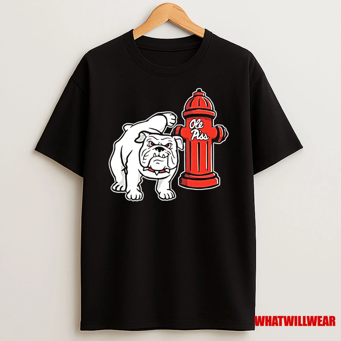 Ga Hydrant Peeing Ole Piss Georgia Bulldogs Vs Ole Miss Football Shirts