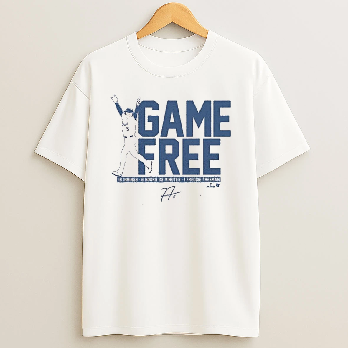 Game Free Freddie Freeman World Series Game 3 T Shirts