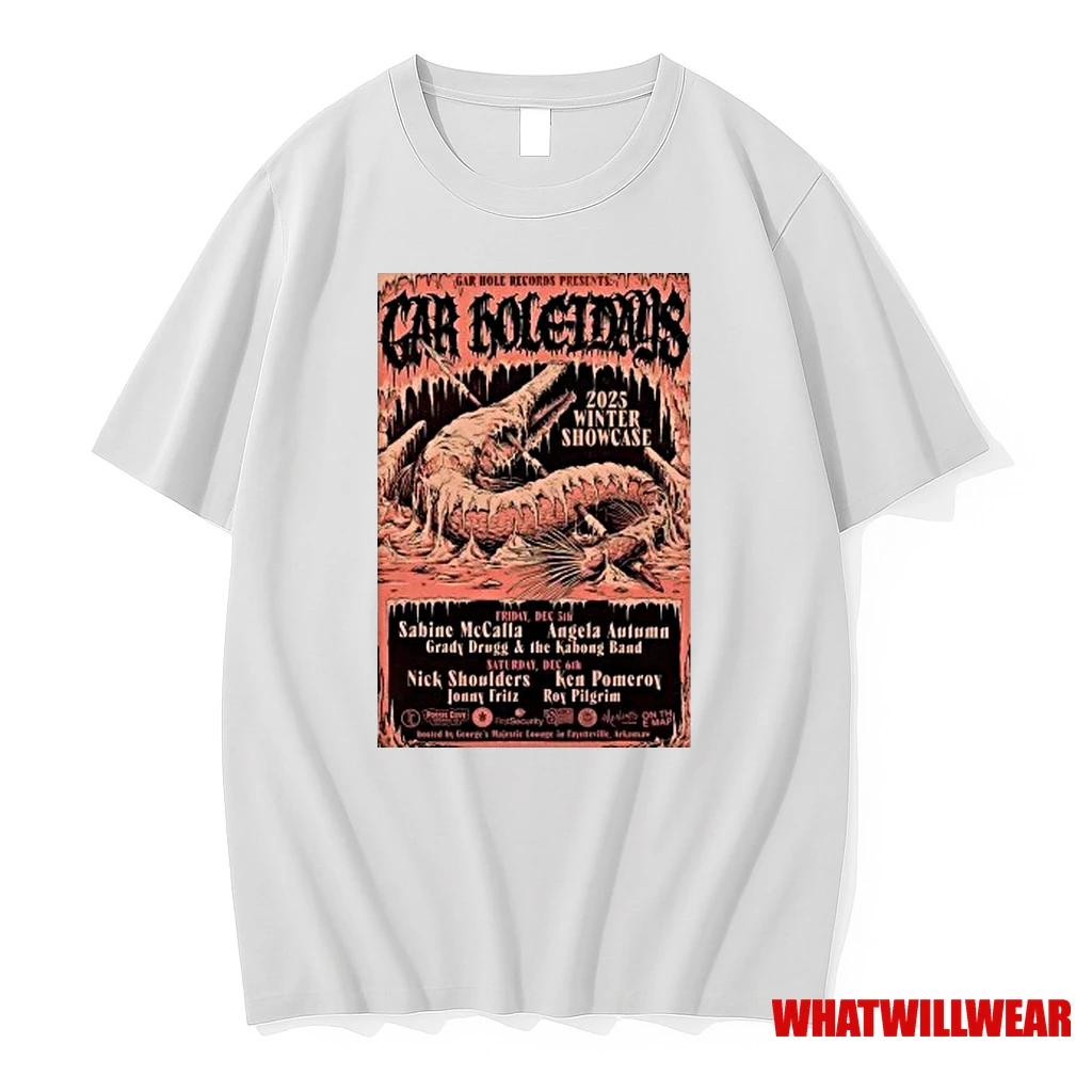 Gar Hole Records Winter Showcase In Fayetteville Ar On December 5 6 2025 Shirts