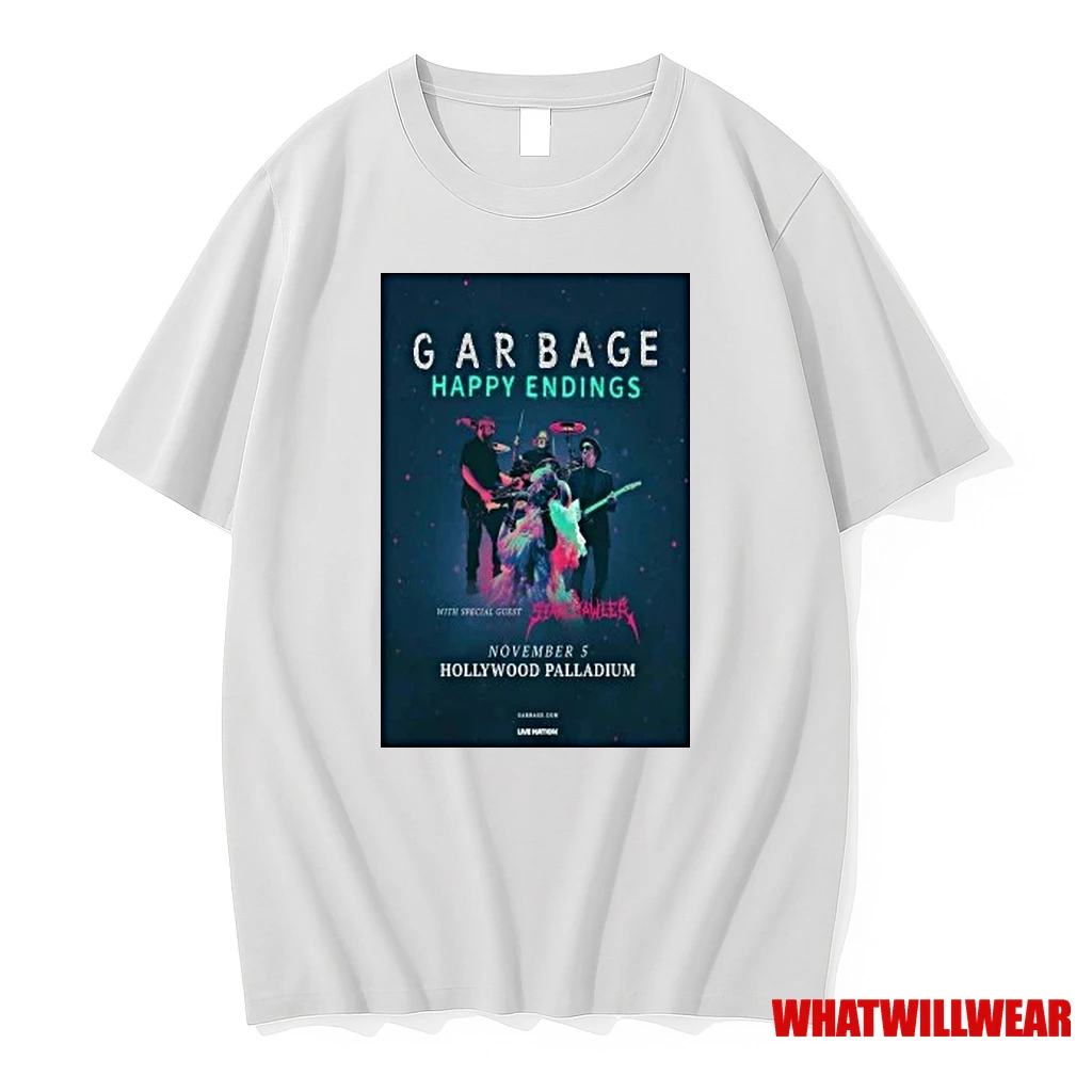 Garbage Nov 05 2025 Hollywood Palladium Los Angeles Ca Tour Shirts
