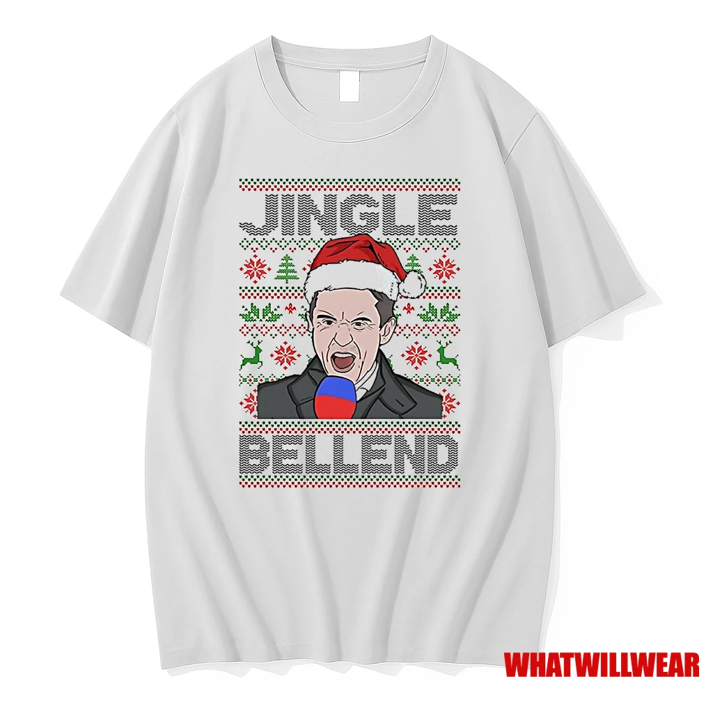 Gary Neville Jingle Bell End Ugly Christmas Shirts