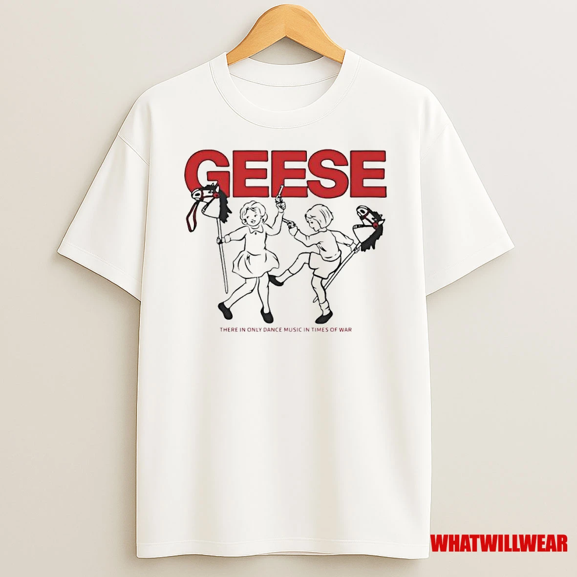 Geese 100 Horses There In Only Dance Music In Times Of War Ornaments Shirts