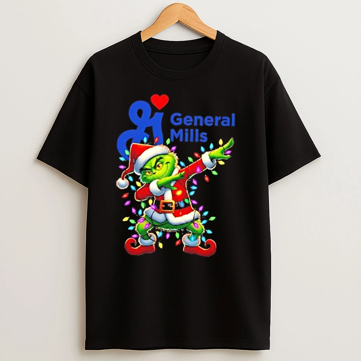 General Mills X Grinch Dabbing Merry Christmas T Shirts