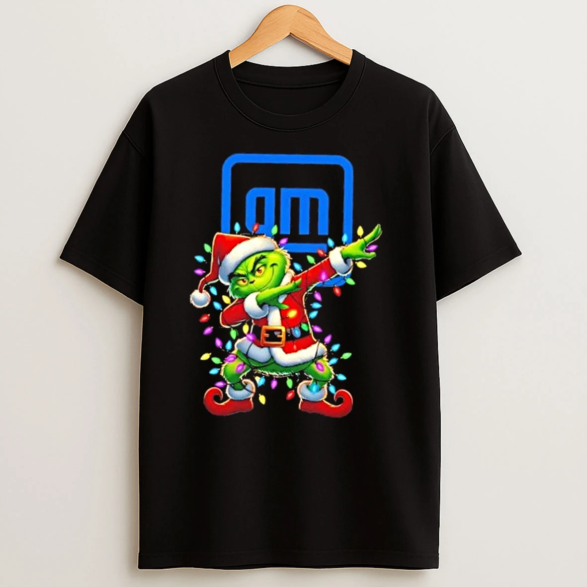 General Motors X Grinch Dabbing Merry Christmas T Shirts