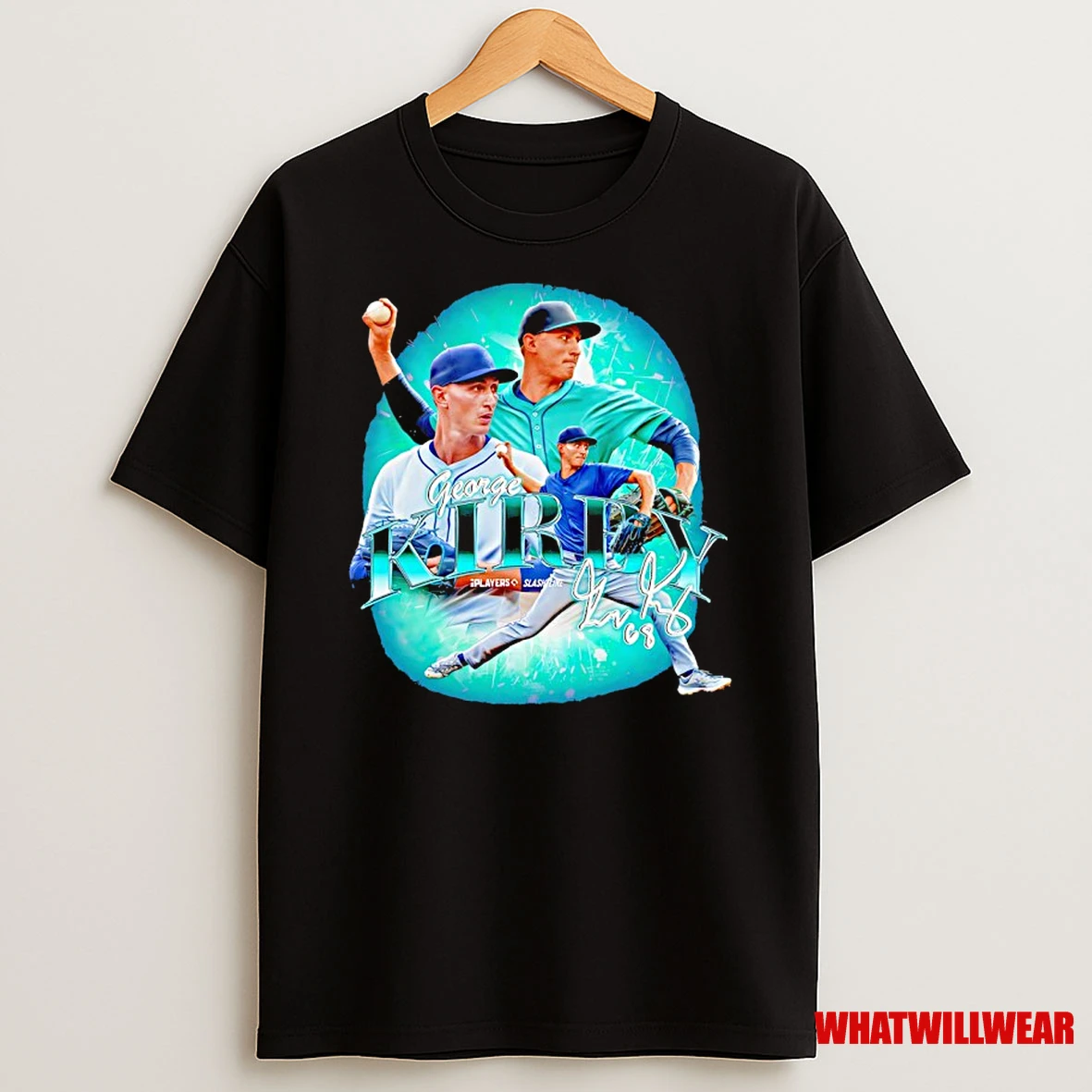 George Kirby Seattle Mariners Baseball Signature Shirts