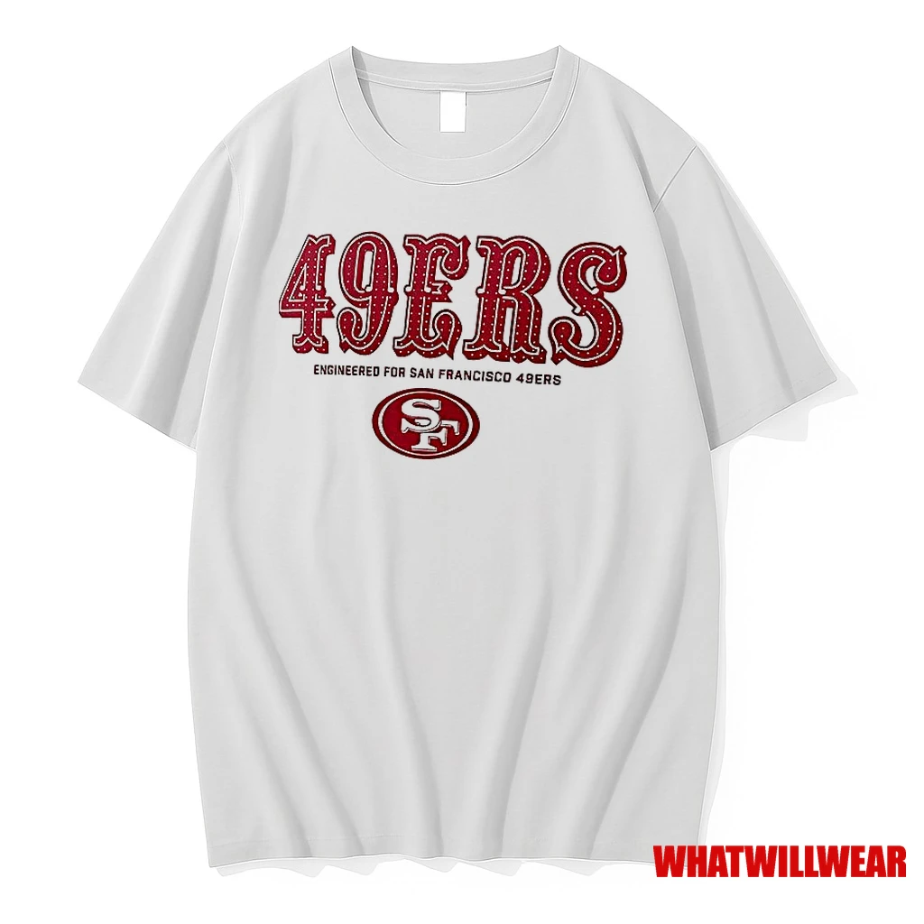 George Kittle X Engineered For San Francisco 49ers Logo Shirts