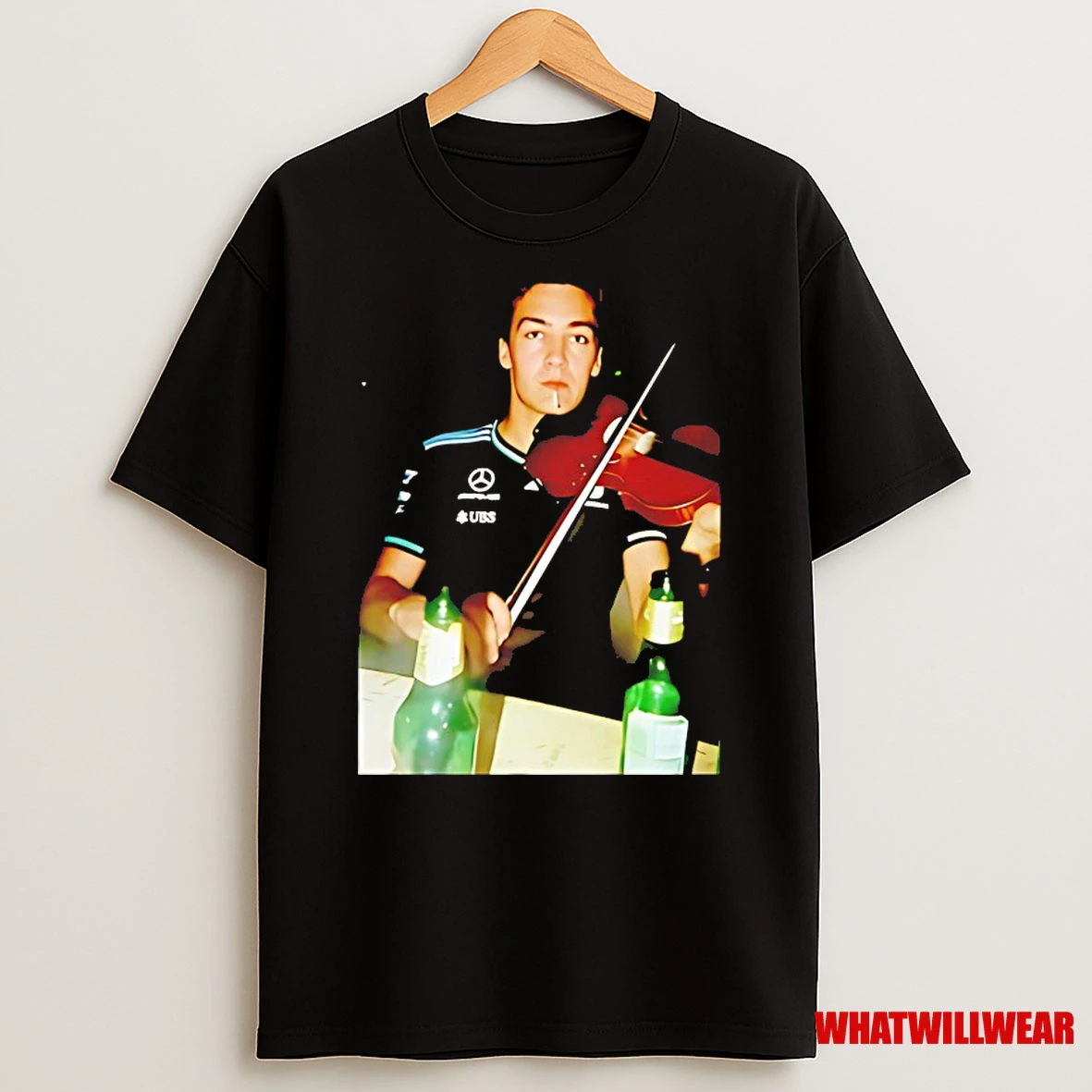 George Russell Playing The Violin Shirts