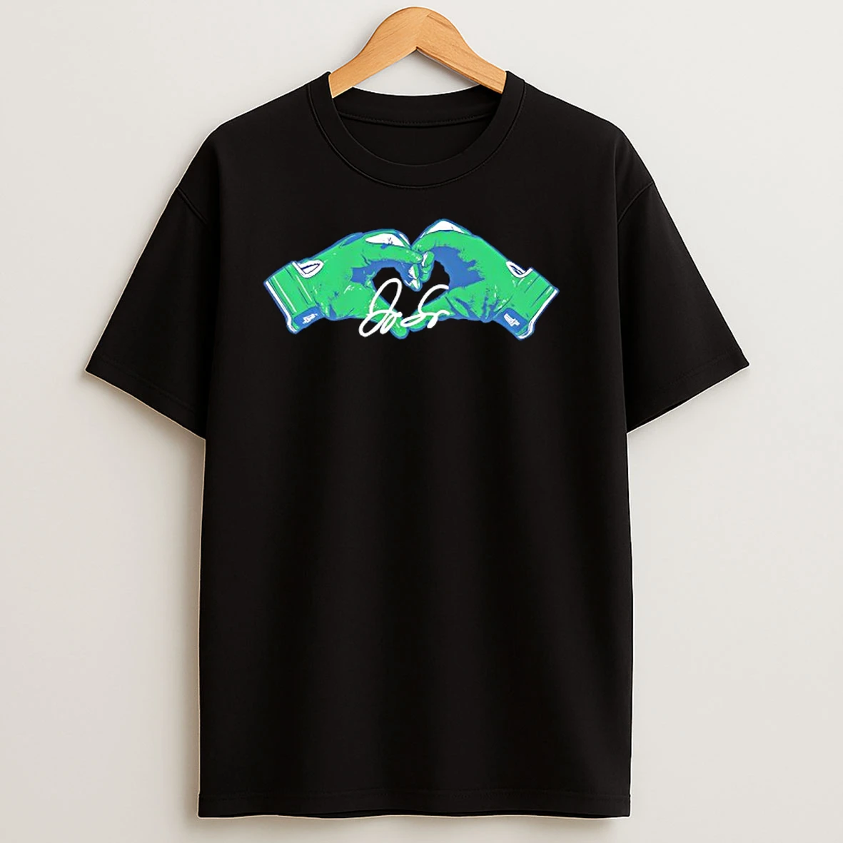 George Springer Heart Hands Signature T Shirts