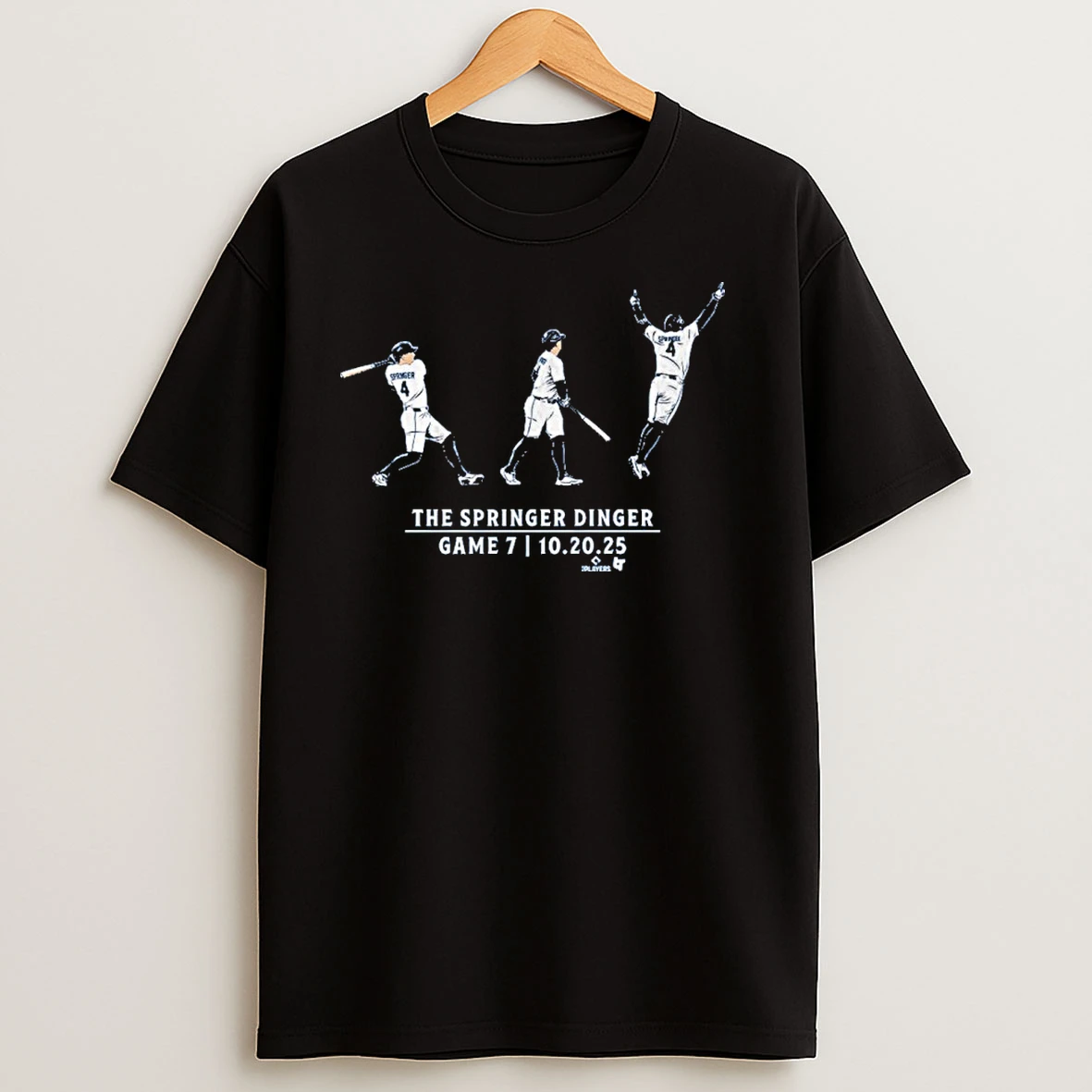 George Springer The Game 7 Springer Dinger T Shirts