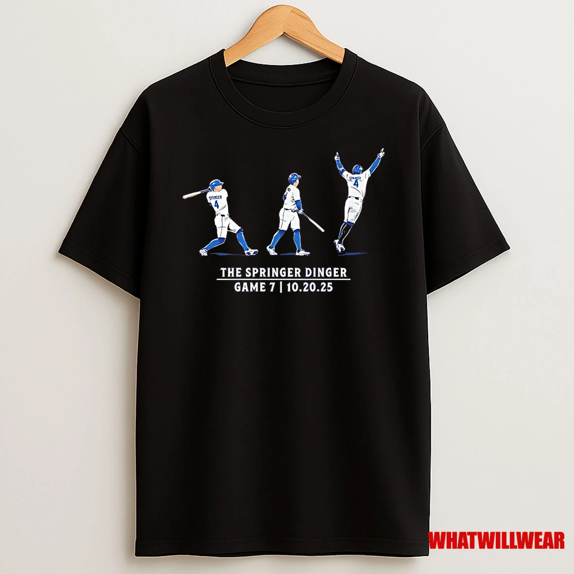 George Springer Toronto Blue Jays The Game 7 Springer Dinger Shirts