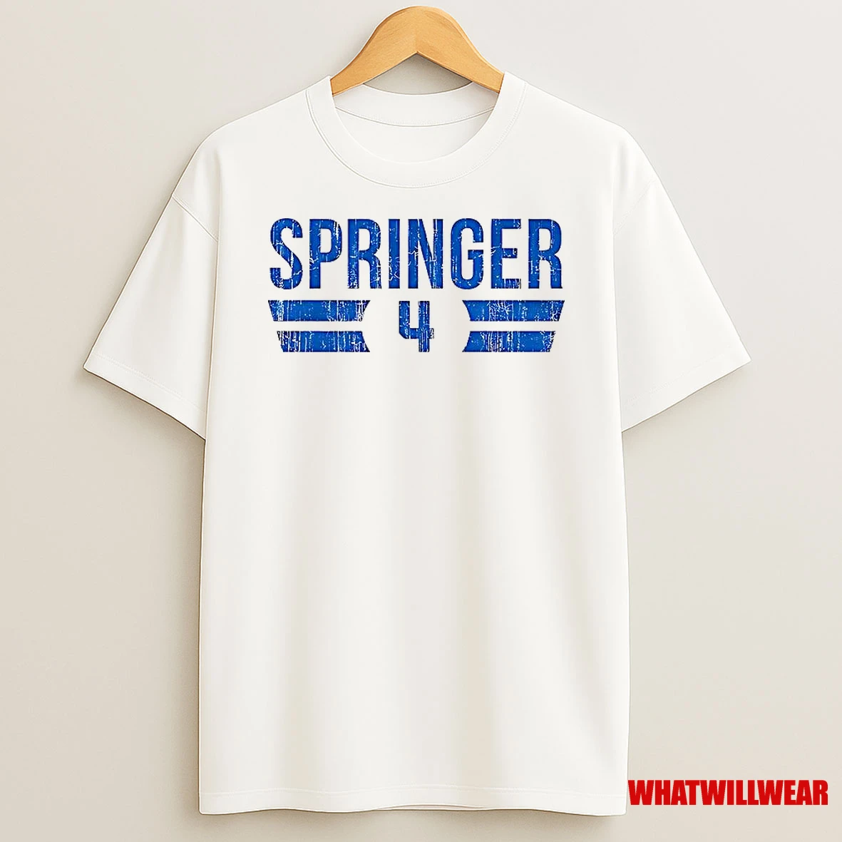 George Springer Toronto Blue Jays Baseball 2025 Number 4 Shirts