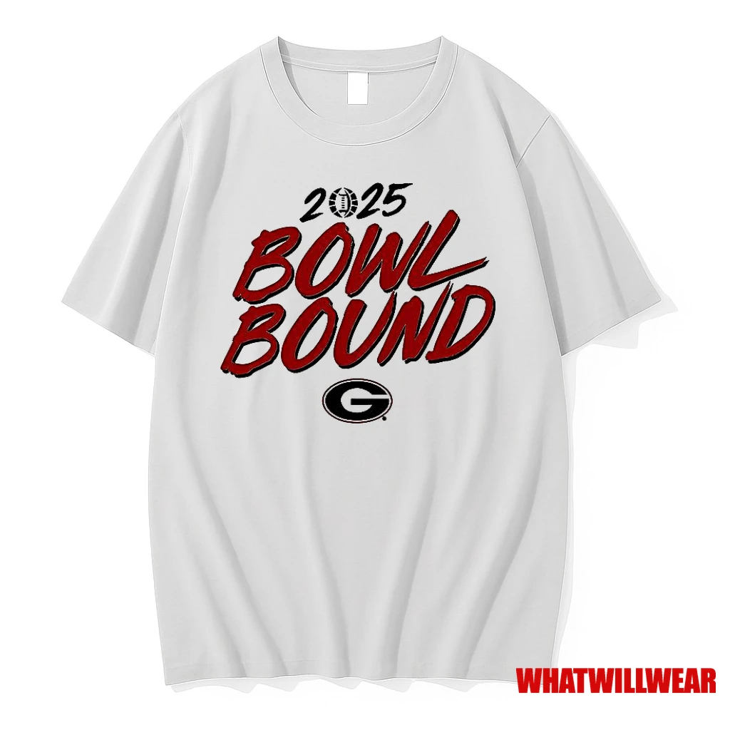 Georgia Bulldogs Bowl Bound 2025 Shirts