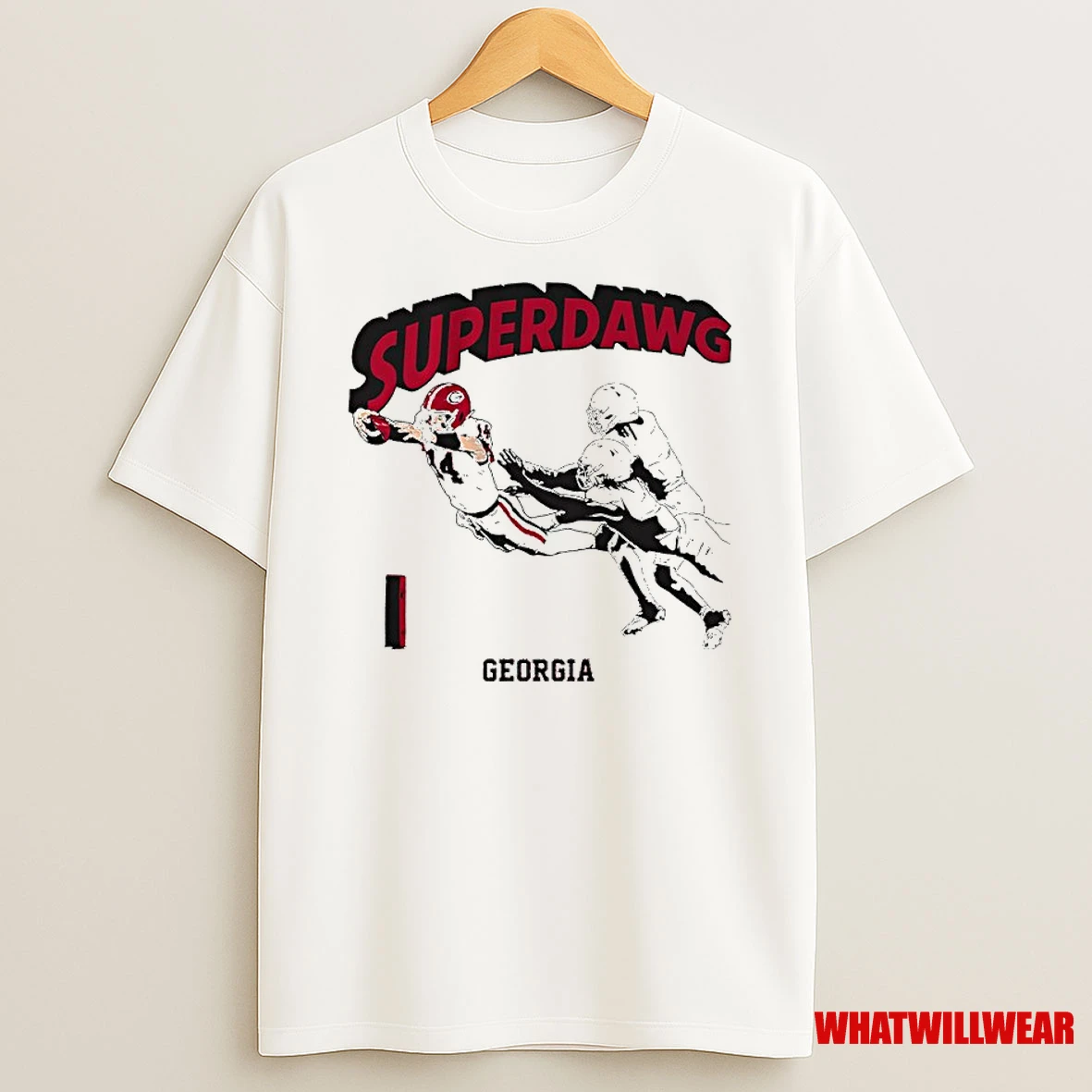 Georgia Football Superdawg Gunner Stockton Shirts