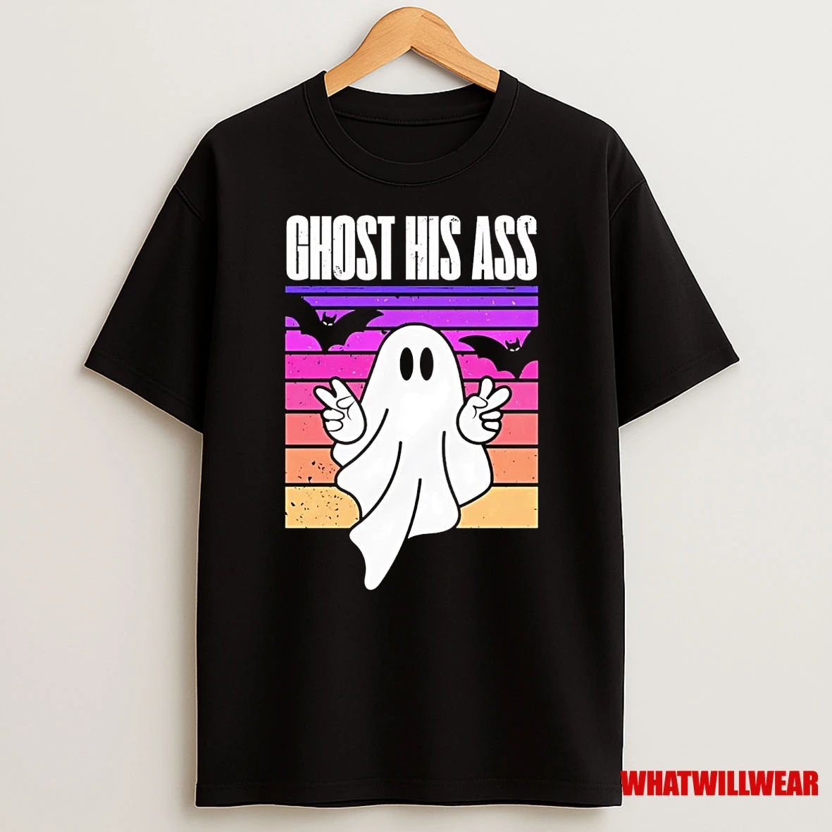 Ghost His Ass Halloween Shirts