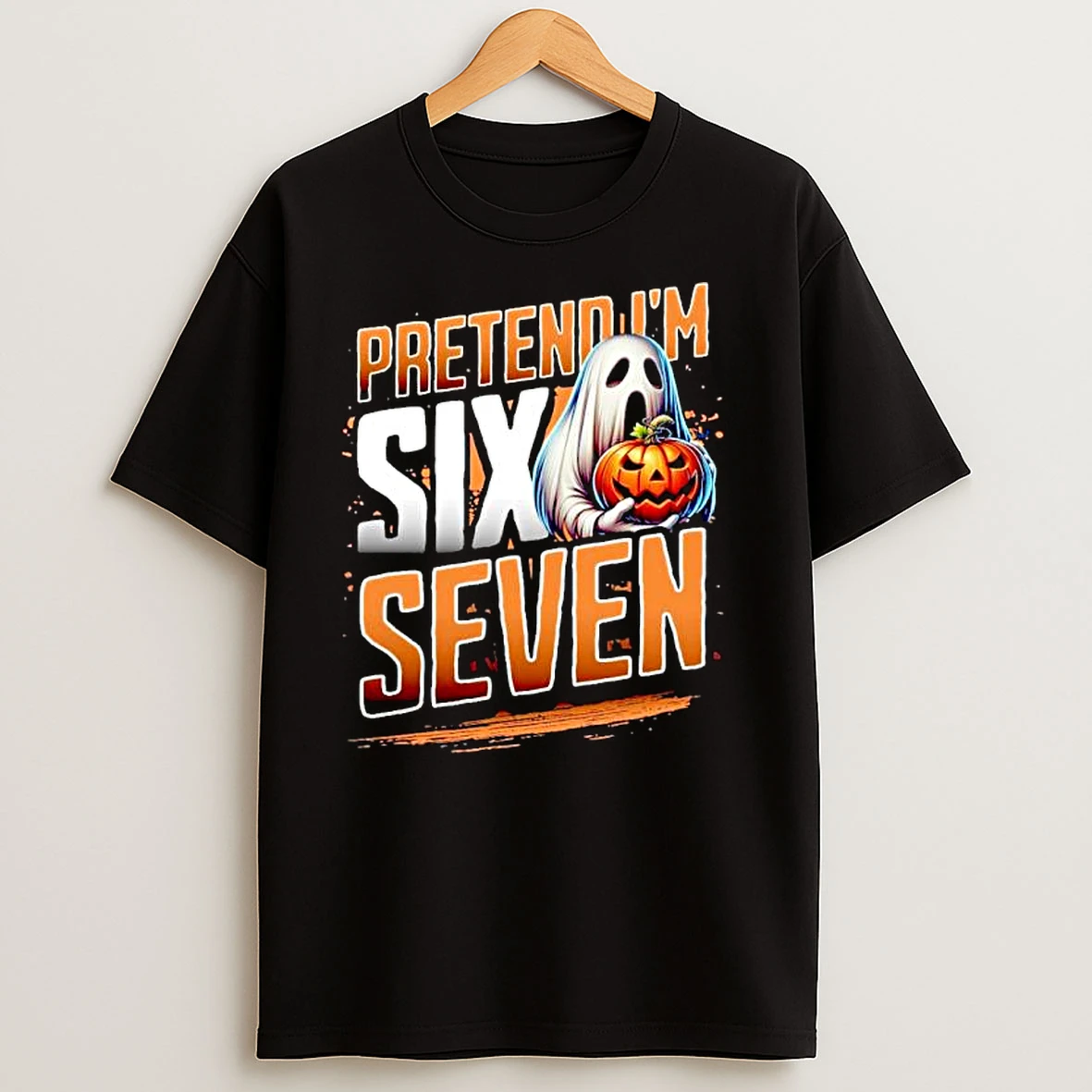 Ghost Pretend Im A Six Seven Ornaments T Shirts