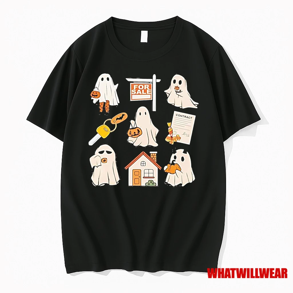 Ghost Real Estate Halloween Shirts
