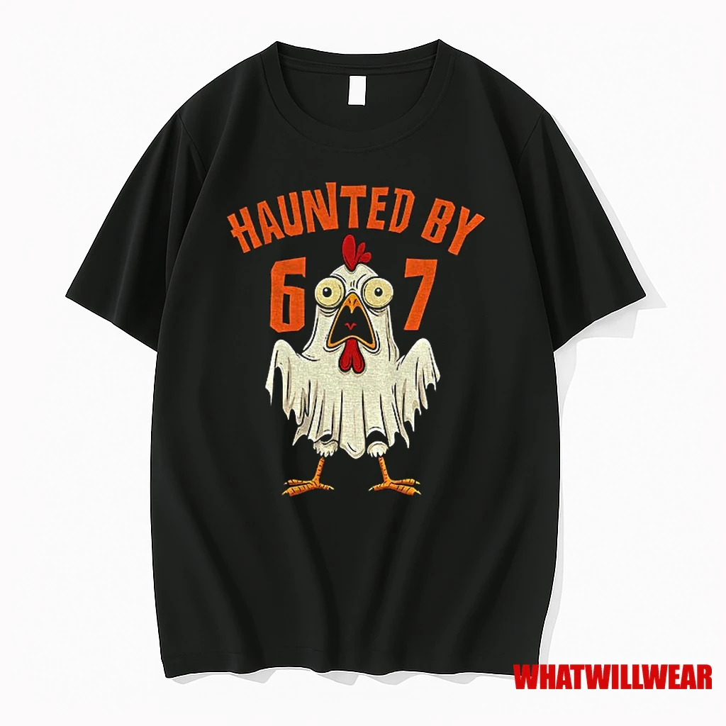 Ghost Rooster Haunted By 67 Cartoon Halloween Shirts