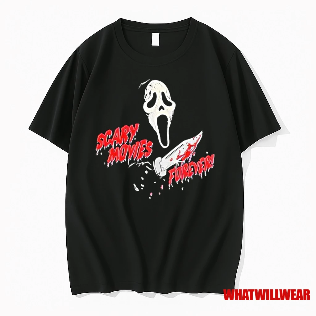 Ghostface Scary Movies Forever Knife Shirts