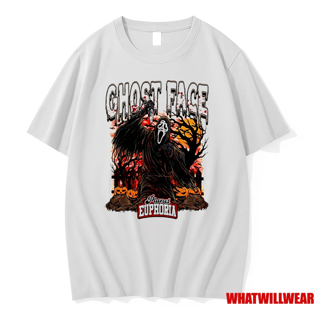 Ghostface Horror Halloween Comic Shirts