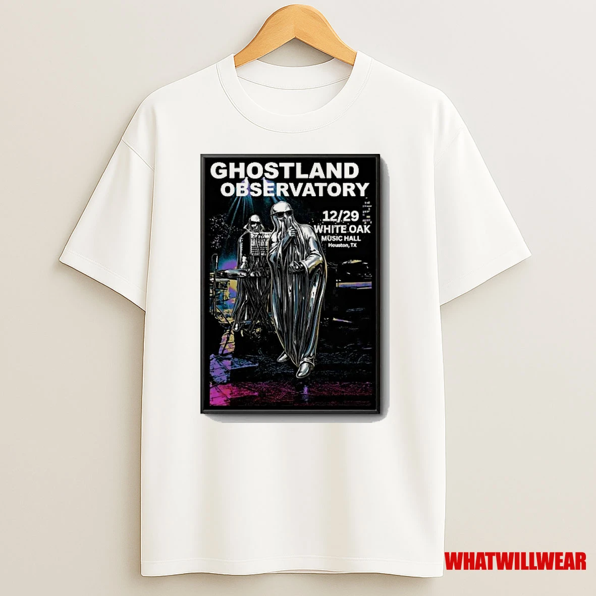 Ghostland Observatory 12 29 2025 Houston Tx Shirts