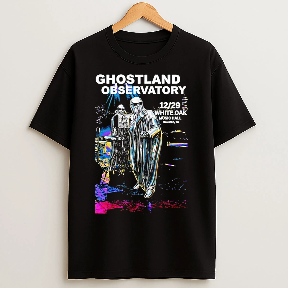 Ghostland Observatory White Oak Music Hall Houston Tx December 29 2025 T Shirts
