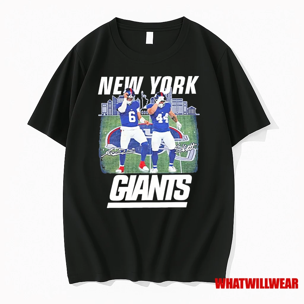 Giants Jaxson Dart Cam Skattebo Skattebros Shirts
