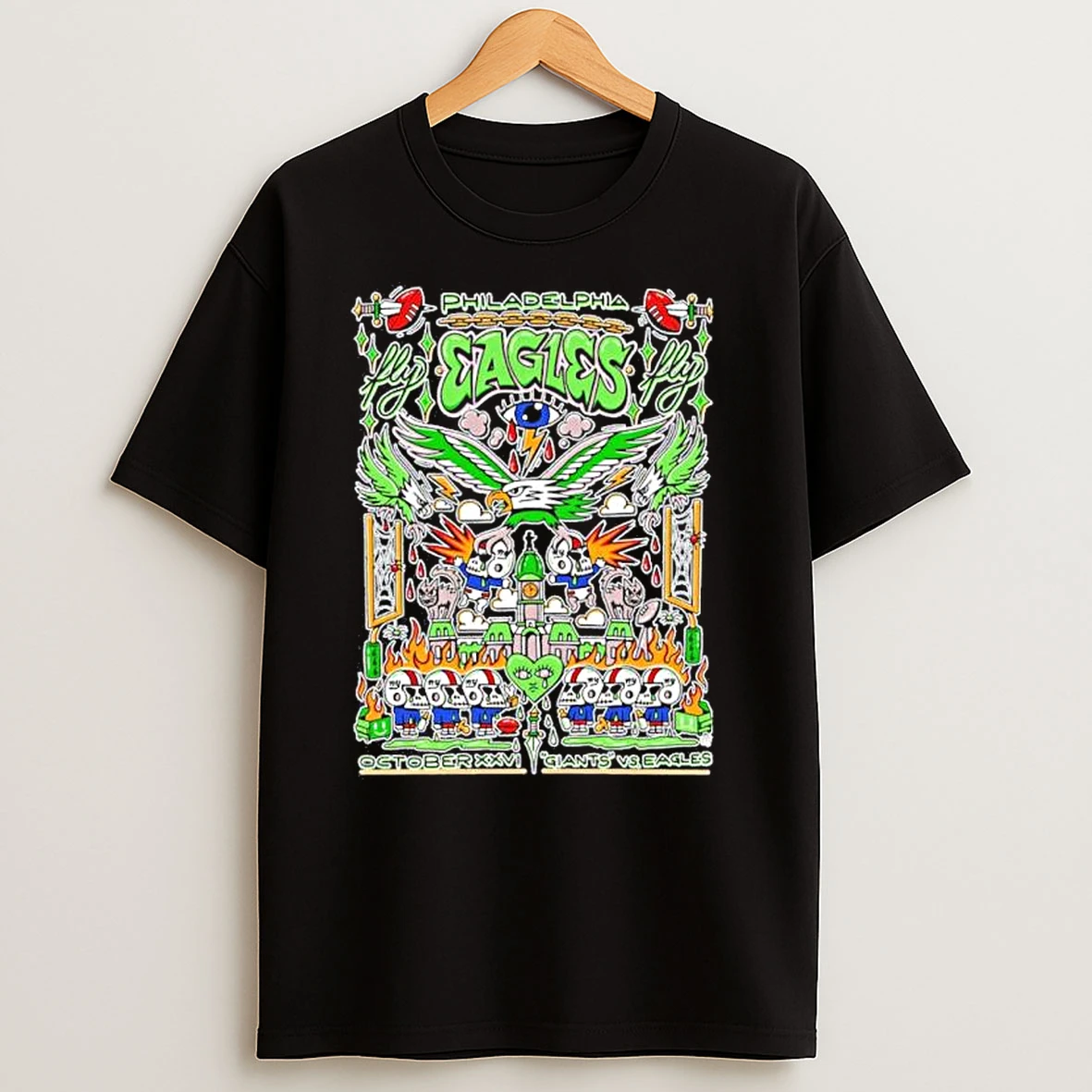Giants Vs Eagles Gameday 2025 T Shirts