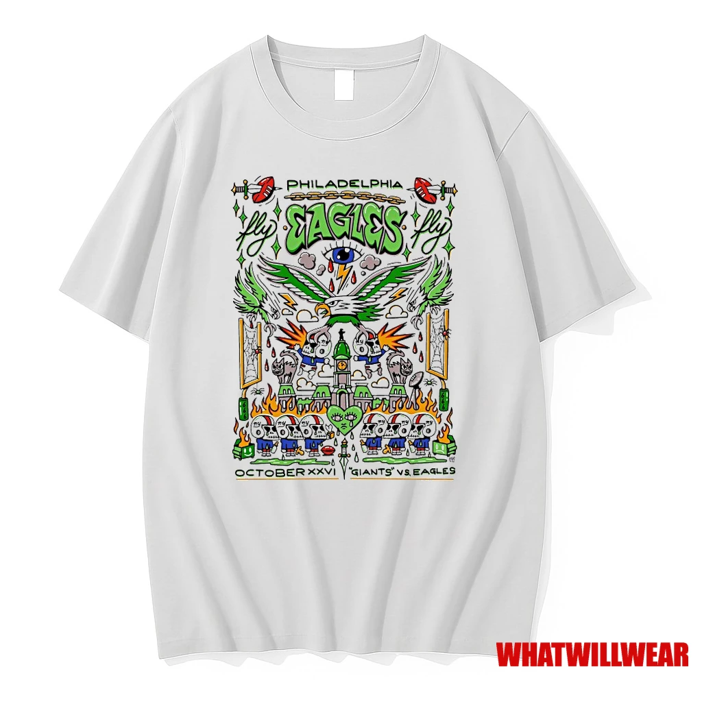 Giants Vs Eagles October Xxvi 2025 Philadelphia Eagles Gameday Shirts